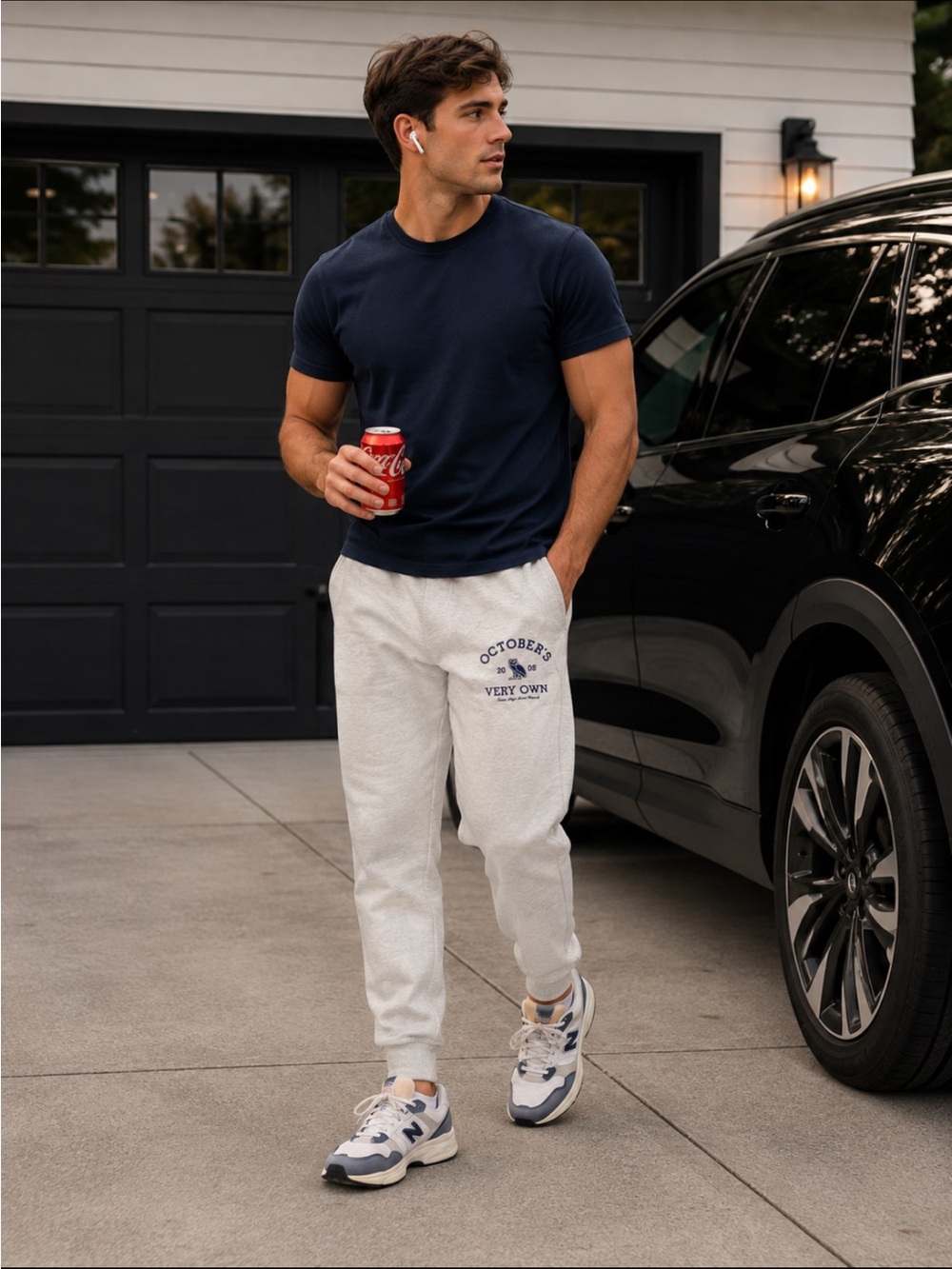 OVO Sweatpants gray medium